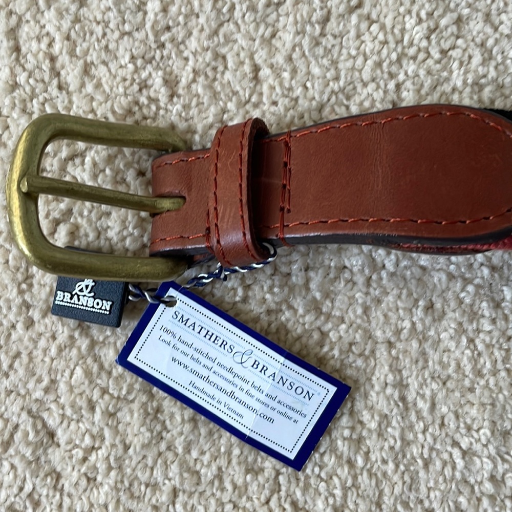 Smathers and Branson mens Christmas belt